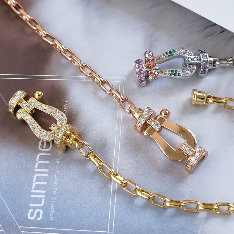 Bracelet Horseshoe Clasp