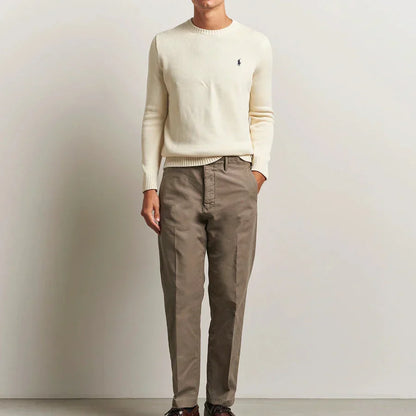 [1 KAUFEN, 2 BEKOMMEN] Baumwoll-Rundhalspullover RL