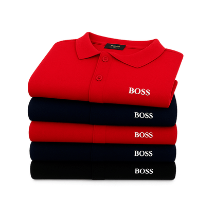 [KAUF 3, ERHALTE 5] Premiere Polo-Shirt-Set – 5 Premium-Polos